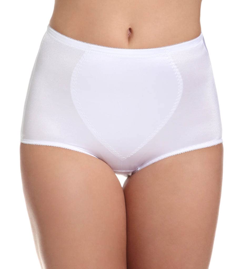 Bali Women's Firm Shapewear Pack - High Waisted Tummy Control Shaping Briefs, 2-Pack for Everyday Comfort & Confidence | Perfect for Work, Dresses & Special Occasions
