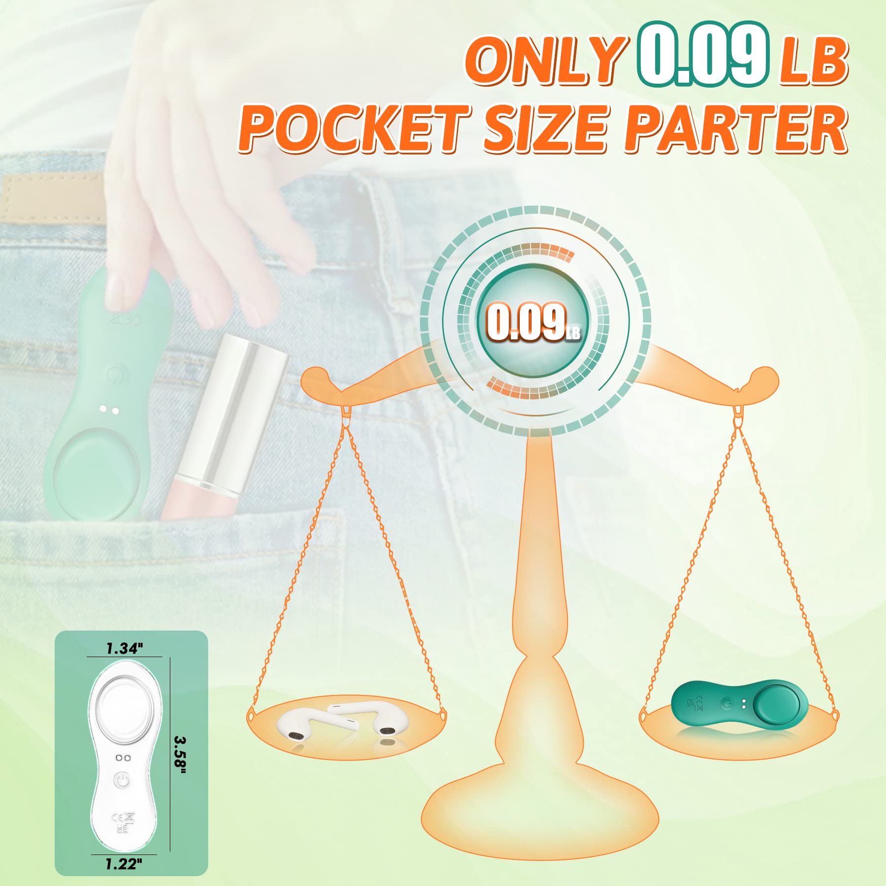 LATUNE App Remote Control Vibrator - 10 Powerful Vibration Modes, Ultra Quiet Adult Toy for Women & Couples - Magnetic Clip for Discreet Public Play - Butterfly Clitoral Stimulator for Solo & Partnered Pleasure (Perfect for Travel, Date Nights & Spicing Up Relationships)