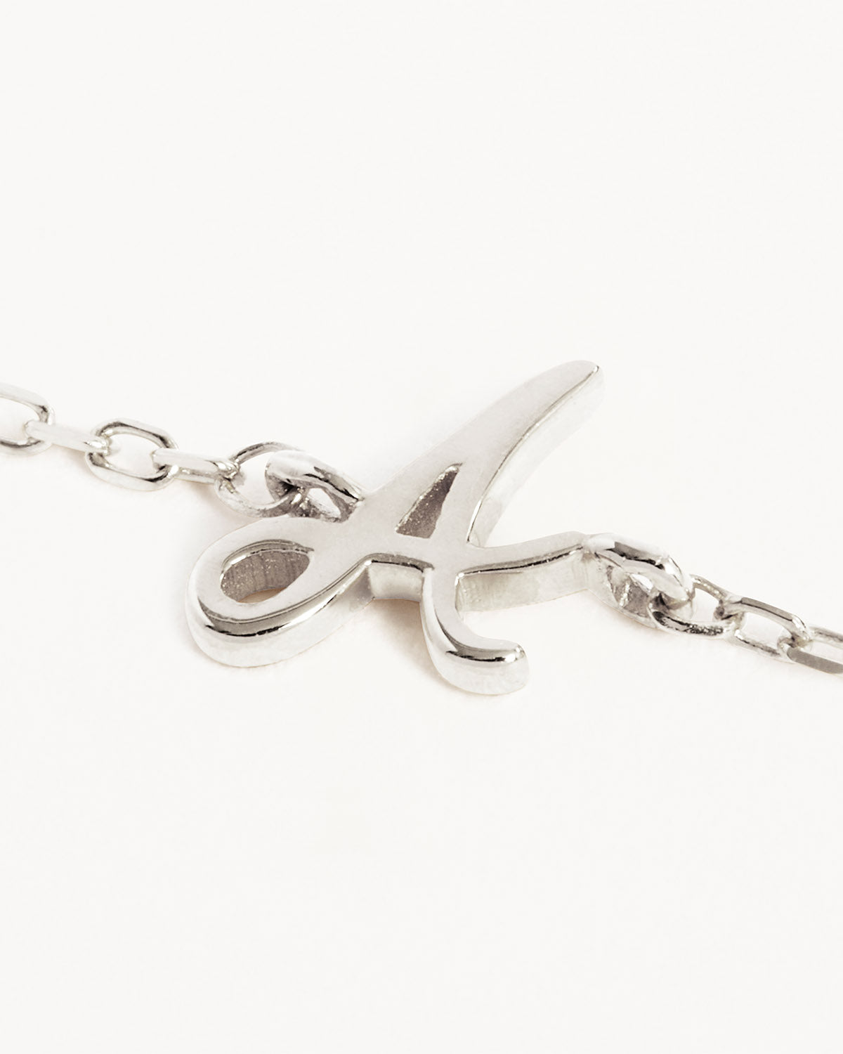 Sterling Silver Love Letter Bracelet - Engraved Romantic Gift for Her - Perfect for Anniversaries, Valentine's Day & Special Occasions
