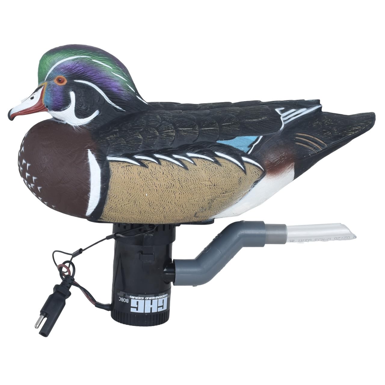 Avery Finisher Swimmer Wood Duck Drake Decoy - Realistic Hunting Waterfowl Decoy for Ducks and Geese - Perfect for Waterfowl Hunting, Bird Watching, and Outdoor Decoration