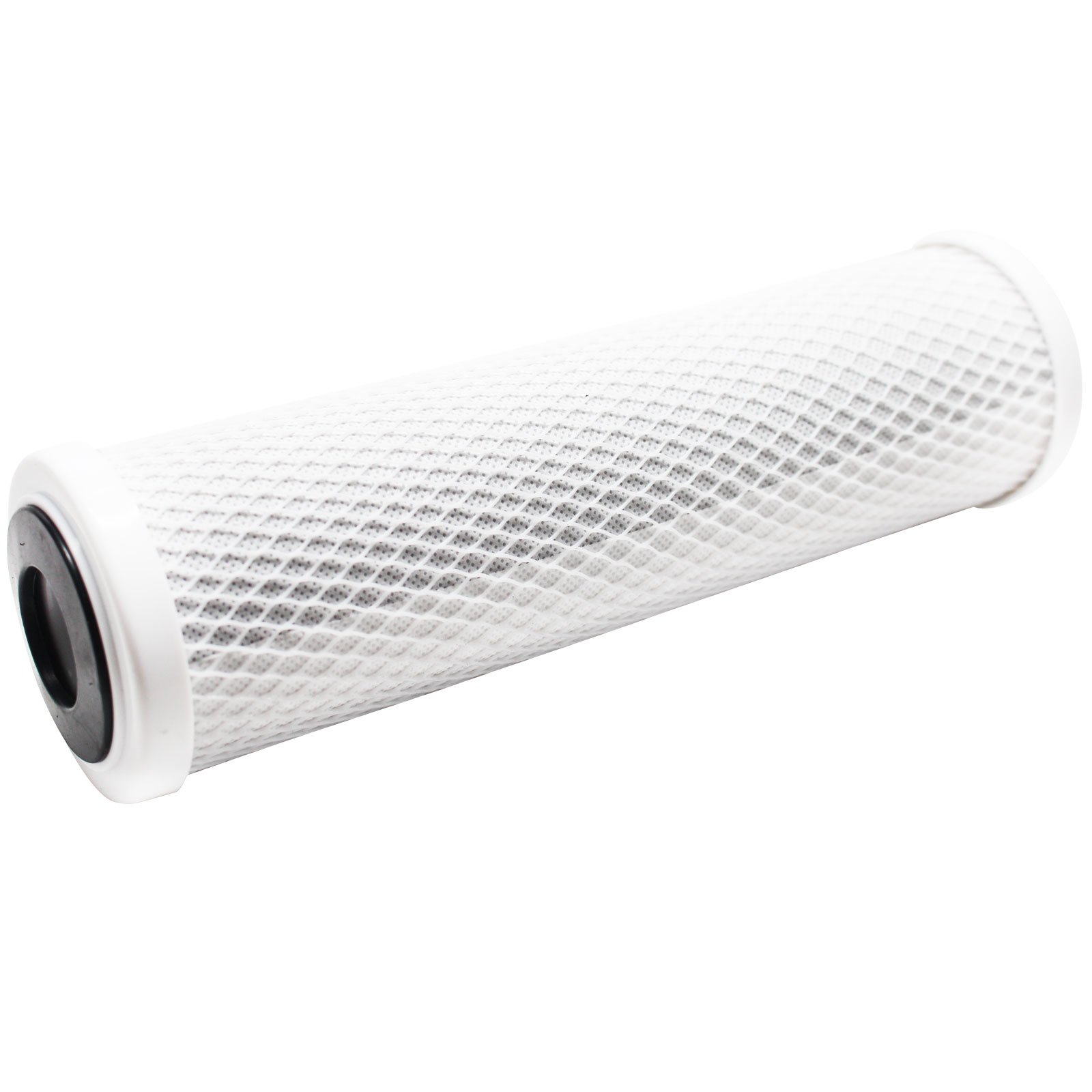 2-Pack US Water Systems 300-H-2510C-C Compatible Activated Carbon Block Water Filters - Universal 10 Inch Replacement for US Water Clear Commercial Filter Housing - Denali Pure - Perfect for Home, Office & Restaurant Water Filtration Systems