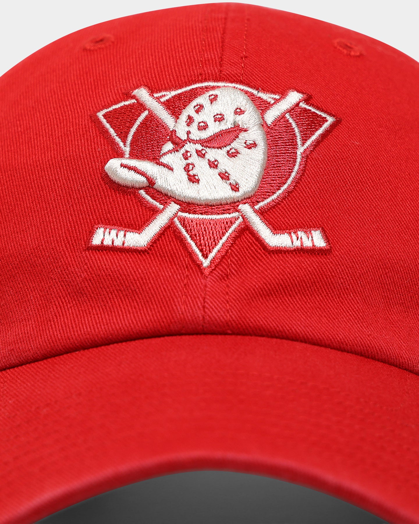 47 Brand Anaheim Ducks 'Chili Red' Snapback Hat - Adjustable Strapback Cap for Men & Women - Official NHL Hockey Fan Gear - Perfect for Games, Tailgating & Everyday Wear