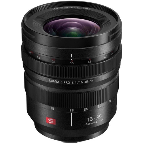 Panasonic LUMIX S PRO 16-35mm f/4 Lens - Full Frame Mirrorless Camera Wide Angle Zoom Lens for Landscape, Architecture & Travel Photography | Weather-Sealed & Professional Quality