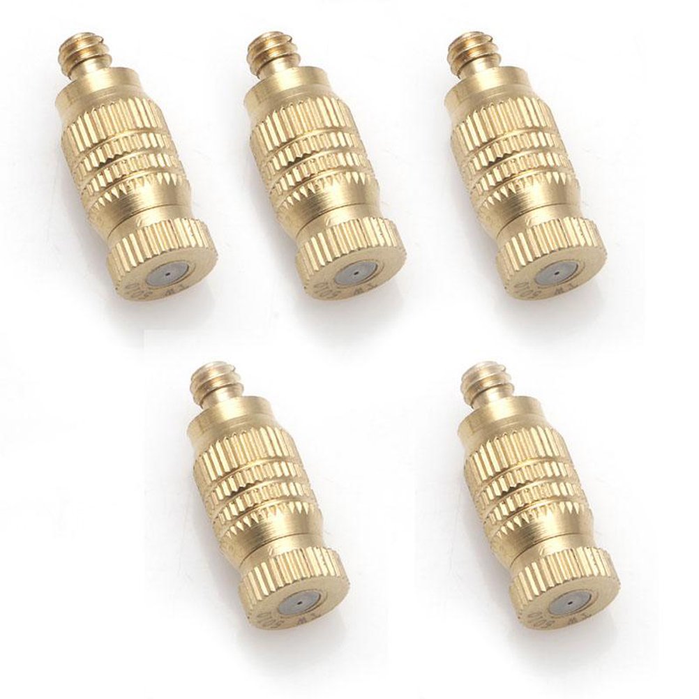 10 Pcs High Pressure Brass Misting Nozzles - 0.3mm (0.012