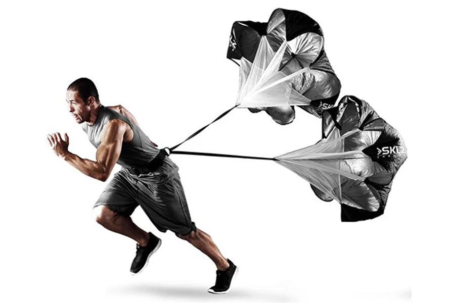 SKLZ Speed Chute Pro - Training Parachute for Sprinting & Speed Training - Improve Acceleration & Running Performance - Perfect for Athletes, Football, Track & Field Workouts