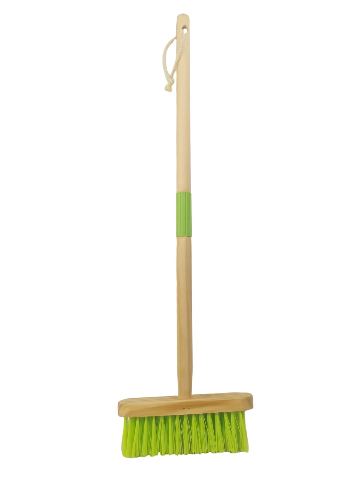 Kids Broom with Wooden Handle - Small Cleaning Broom for Children's Housekeeping & Play - Perfect for Pretend Play, Chores & Montessori Learning