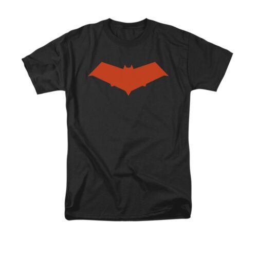 Batman Red Hood Symbol DC Comics Graphic T-Shirt for Men - Superhero Fan Gift & Casual Cosplay Wear