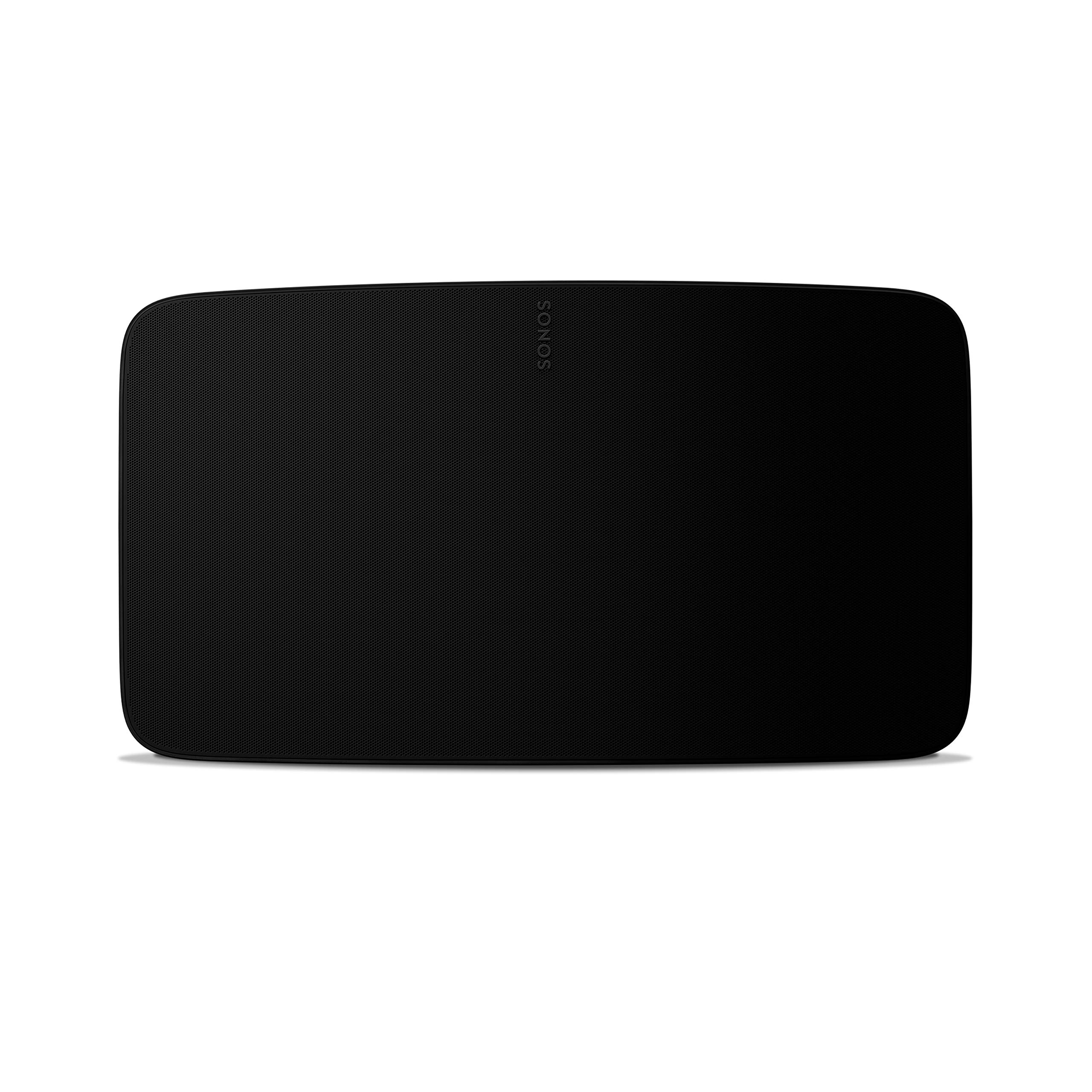 Sonos FIVE High-Fidelity Wireless Speaker - Premium Black Home Audio System for Streaming Music, Parties & Home Theater Surround Sound
