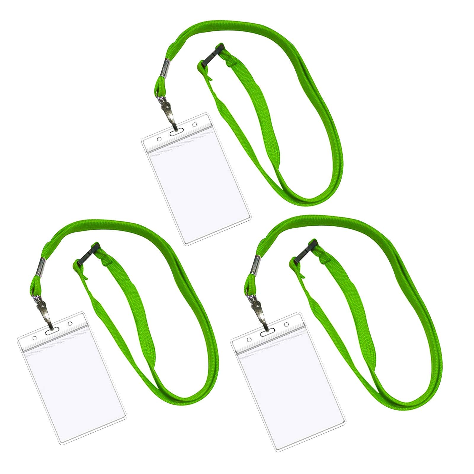 Pomobie 4x3 Waterproof Vaccine Card Protector with Lanyard - Travel & Events