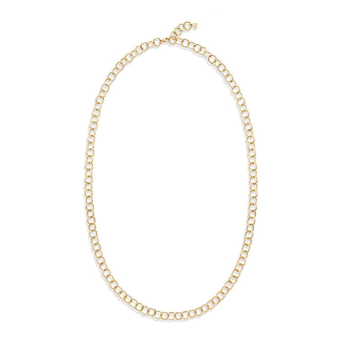 Temple St. Clair Small Beehive Chain Necklace - 18K Gold Plated Bee Pendant Jewelry for Women | Perfect for Everyday Wear, Date Nights & Gift Giving