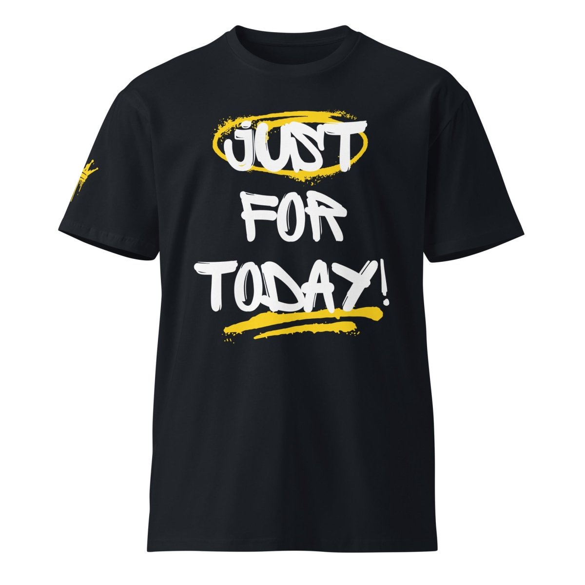Street Sovereign Tee - 'Just for Today' & 'TRY' Edition Graphic T-Shirt for Men | Trendy Streetwear Fashion | Perfect for Casual Wear, Urban Outfits & Music Festivals