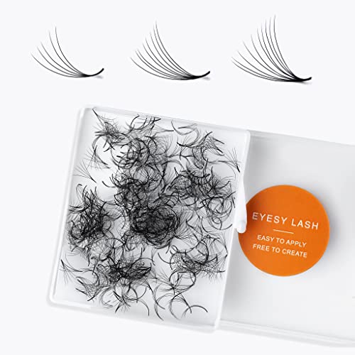 Eyesy Lash 500 Premade Volume Lash Fans - 10D 0.03 8mm Curl C | Professional Eyelash Extensions for Salon & Home Use | Perfect for Bridal, Party & Special Occasion Makeup