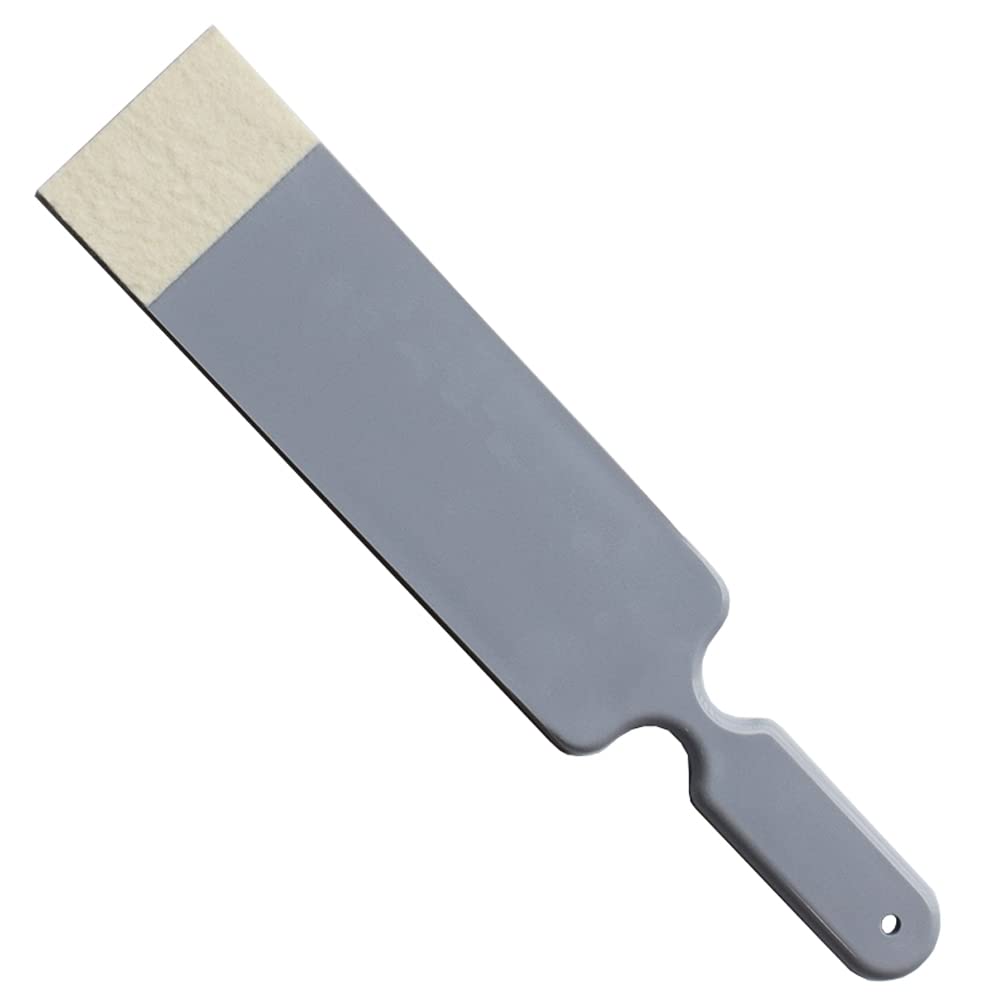 Long Reach Handle Window Tint Squeegee with Scrubber - Professional Auto Film Installation Tool for Car Windshield Tinting, Glass Cleaning & Interior Care (Gray Narrow) - Perfect for DIY Car Detailing & Professional Auto Shops