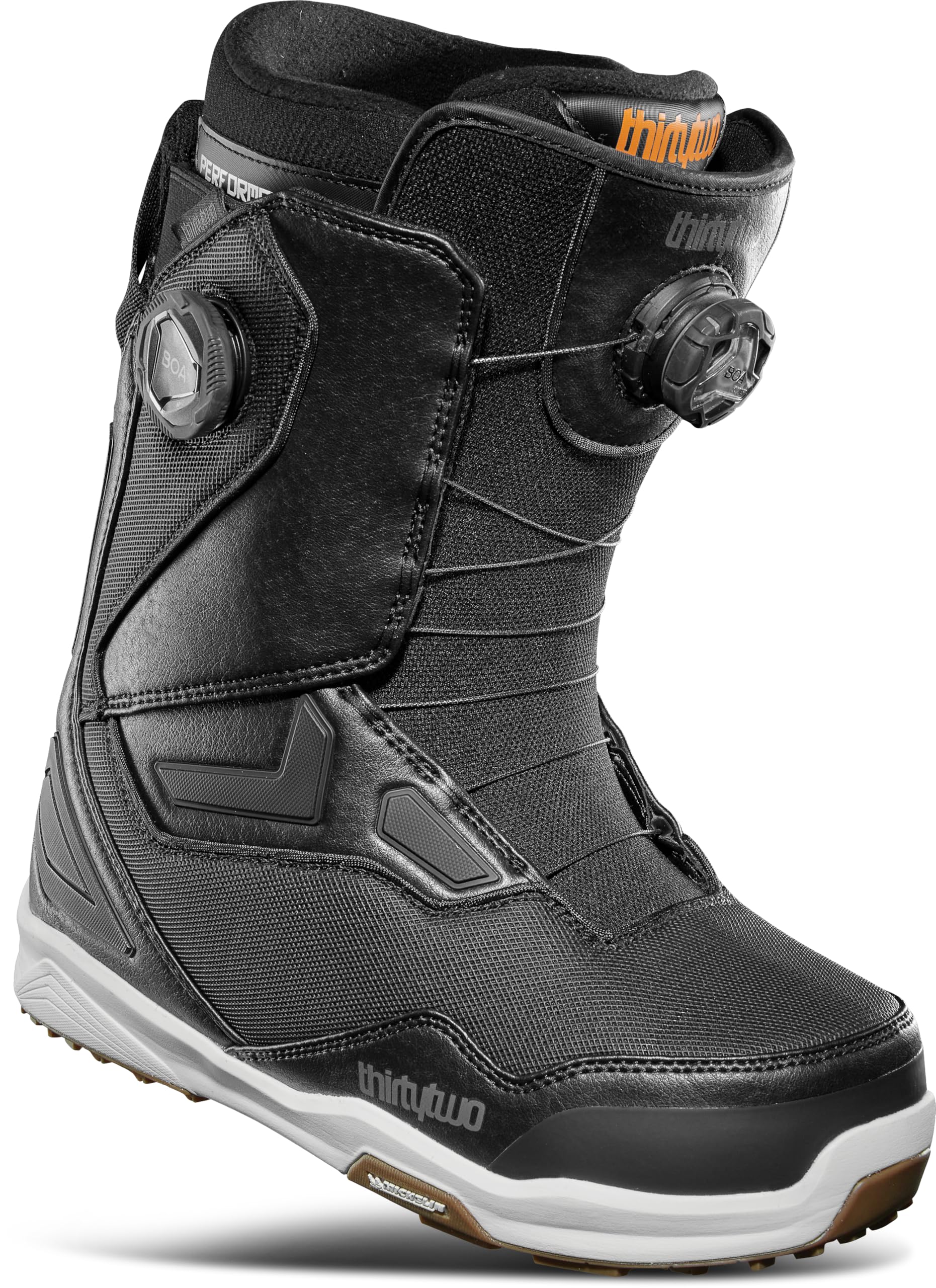 Thirtytwo Men's TM-2 Double BOA Snowboard Boots - Lightweight & Comfortable for All-Mountain Riding - Perfect for Freestyle & Backcountry Snowboarding