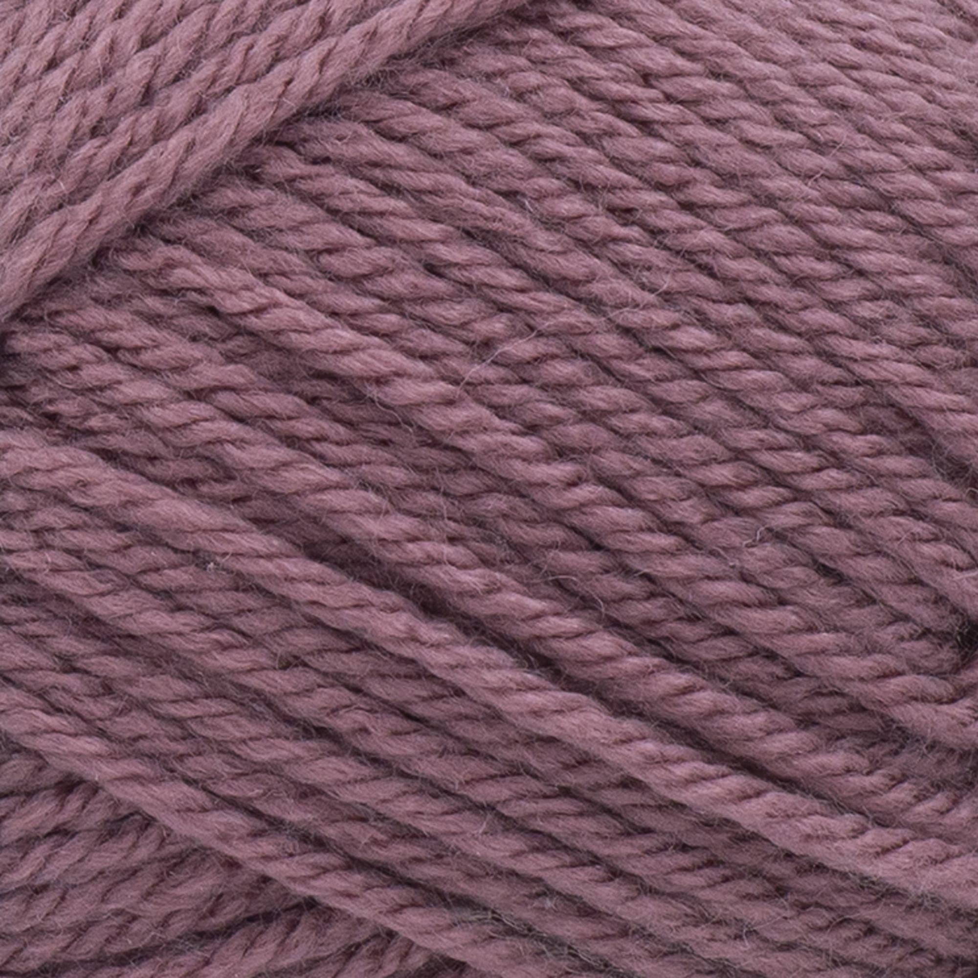 Lion Brand Yarn Basic Stitch Anti-Pilling Knitting & Crochet Yarn - 3-Pack Deco Rose | Soft & Durable for Scarves, Blankets, Hats & DIY Crafts