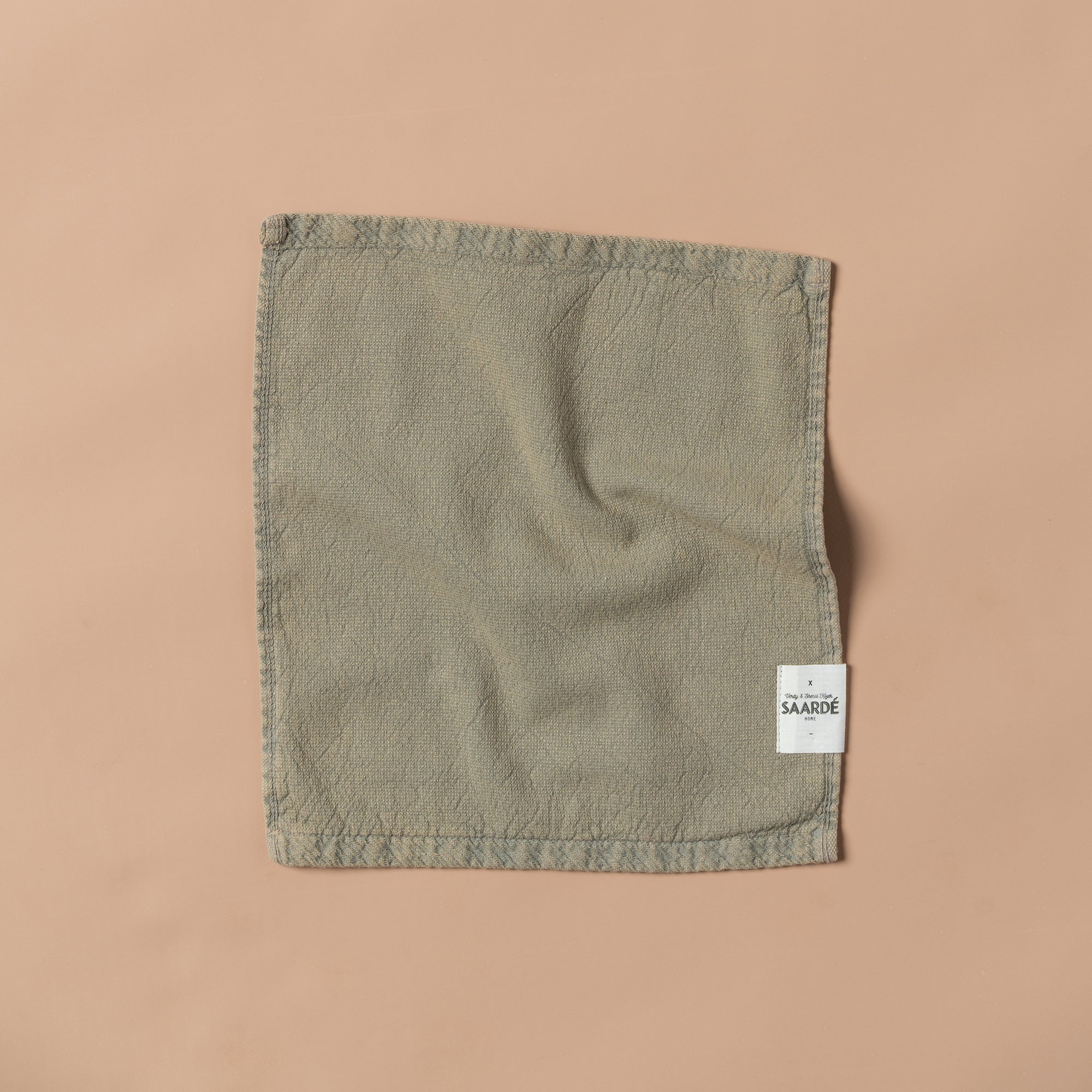 Vintage Wash Towel Set | Soft & Absorbent Olive Green Kitchen Towels for Dishes, Cleaning & Bathroom Use