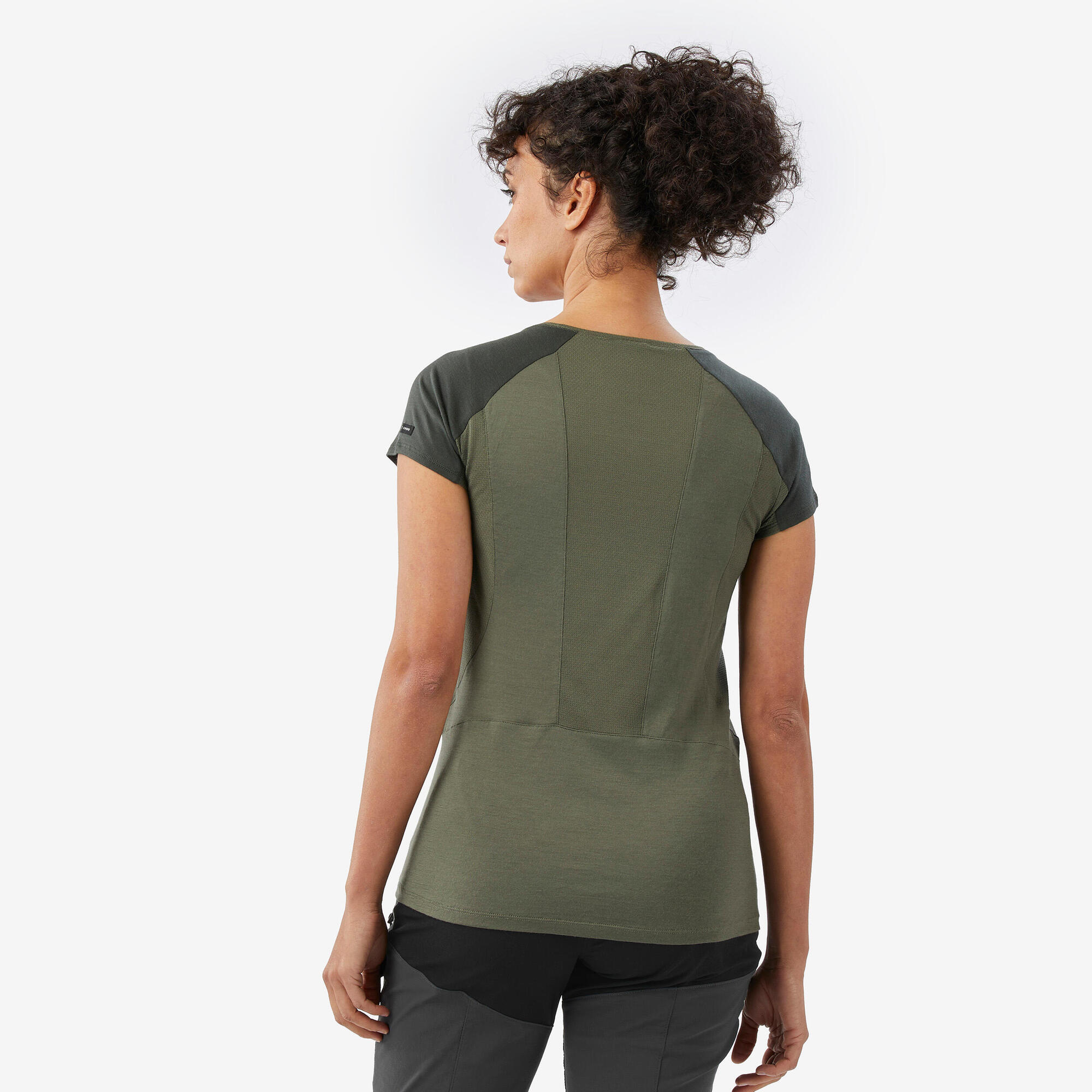 Simond Women’s MT500 Merino Wool T-Shirt - Soft Breathable Base Layer for Hiking, Yoga & Outdoor Activities