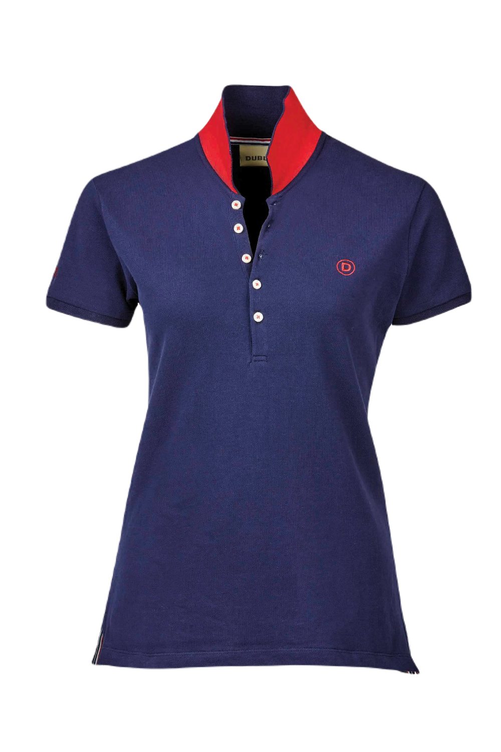 Dublin Lily Cap Sleeve Polo Shirt for Women - Breathable Cotton Casual Top for Golf, Tennis & Summer Outfits