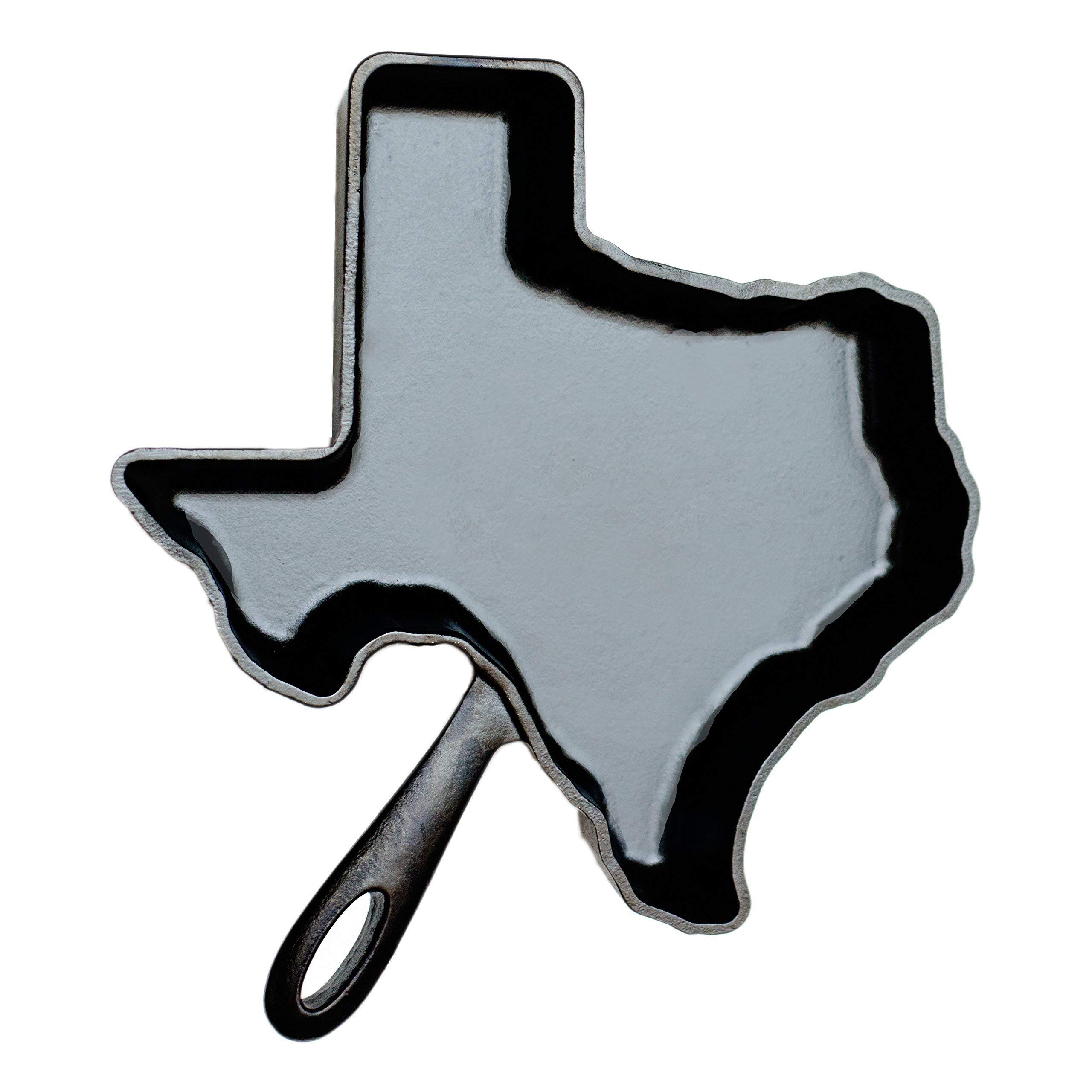 Texas Pre-Seasoned Cast Iron Skillet - Heirloom Quality, Made in USA | Perfect for Camping, Grilling & Outdoor Cooking