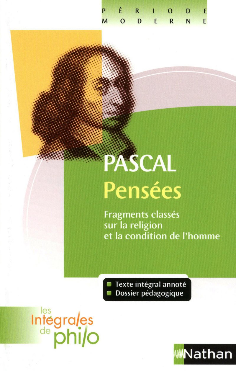 Pascal's Pensées - Philosophy Book for Deep Thinking & Reflection | Perfect for Students, Scholars & Philosophy Enthusiasts