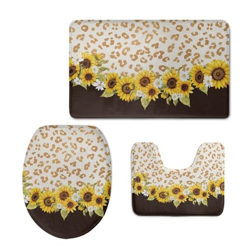 Sunflower Leopard Print