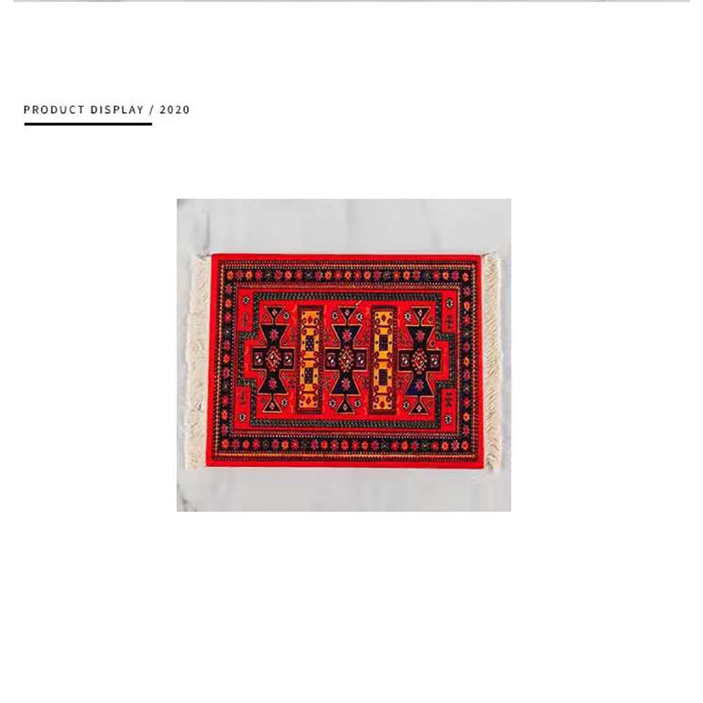 PaitianleStyle Oriental Rug Mouse Pad - Non-Slip Carpet Desk Mat for Computer & Gaming - Perfect for Office, Home & Workspace Decor (Style 1)