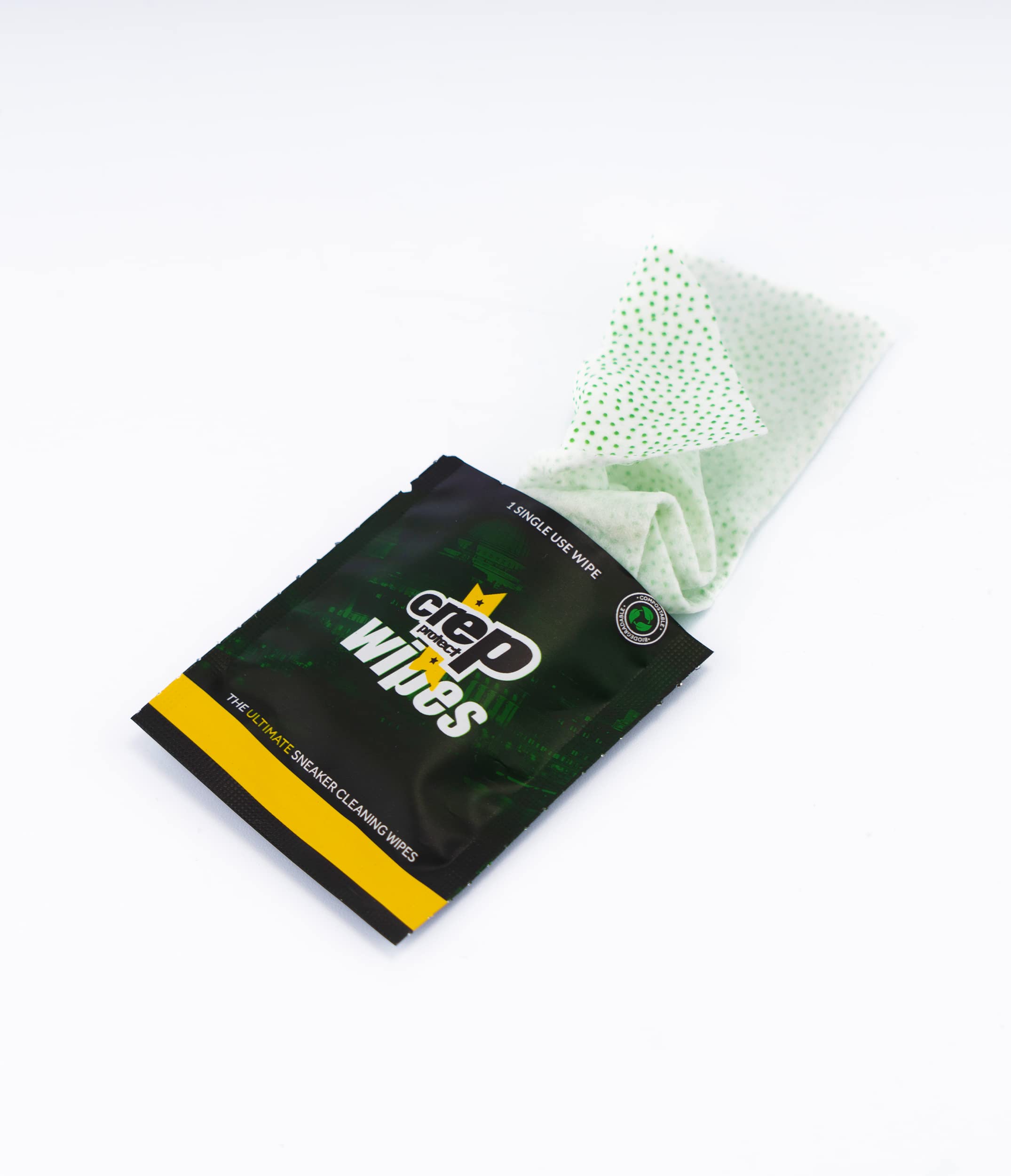 Crep Protect Biodegradable Shoe Wipes - 12 Pack for Sneaker Cleaning & Care