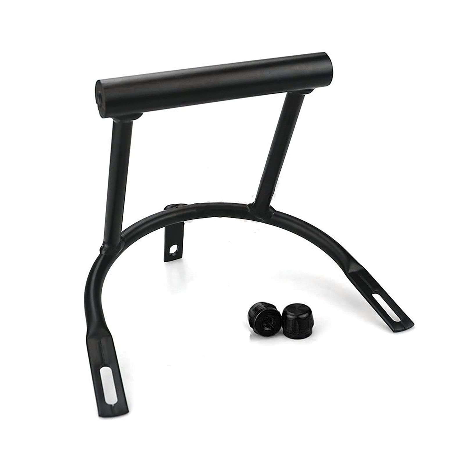 Motorcycle GPS Navigation Mount Bracket - Universal Aluminum Alloy Phone Holder for YAMAHA NMAX 155 (2017-2019) - Black - Perfect for Adventure Riding & Urban Commuting