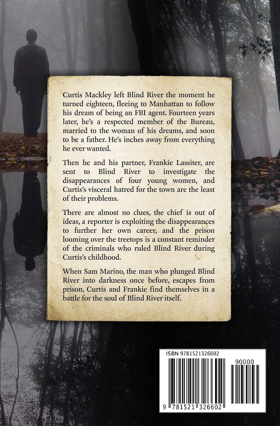 Blind River Thriller Book - Suspense Novel for Mystery Lovers