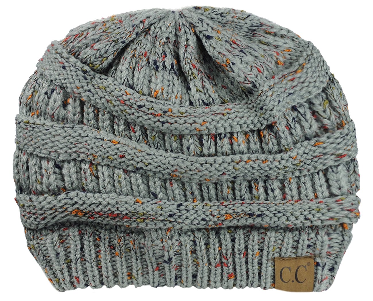 Trendy Chunky Cable Knit Beanie - Soft Stretch Warm Winter Hat for Women & Men | Cozy Outdoor Activities, Skiing, Snowboarding, Hiking