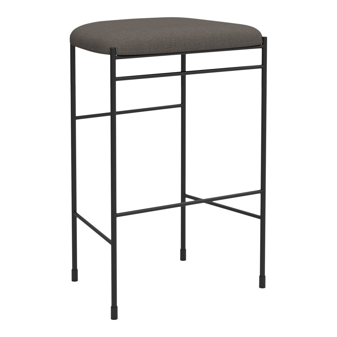 Modern Bar Stools for Kitchen Island & Counter - Adjustable Height Swivel Stools with Backrest - Perfect for Home Bar, Breakfast Nook & Dining Room