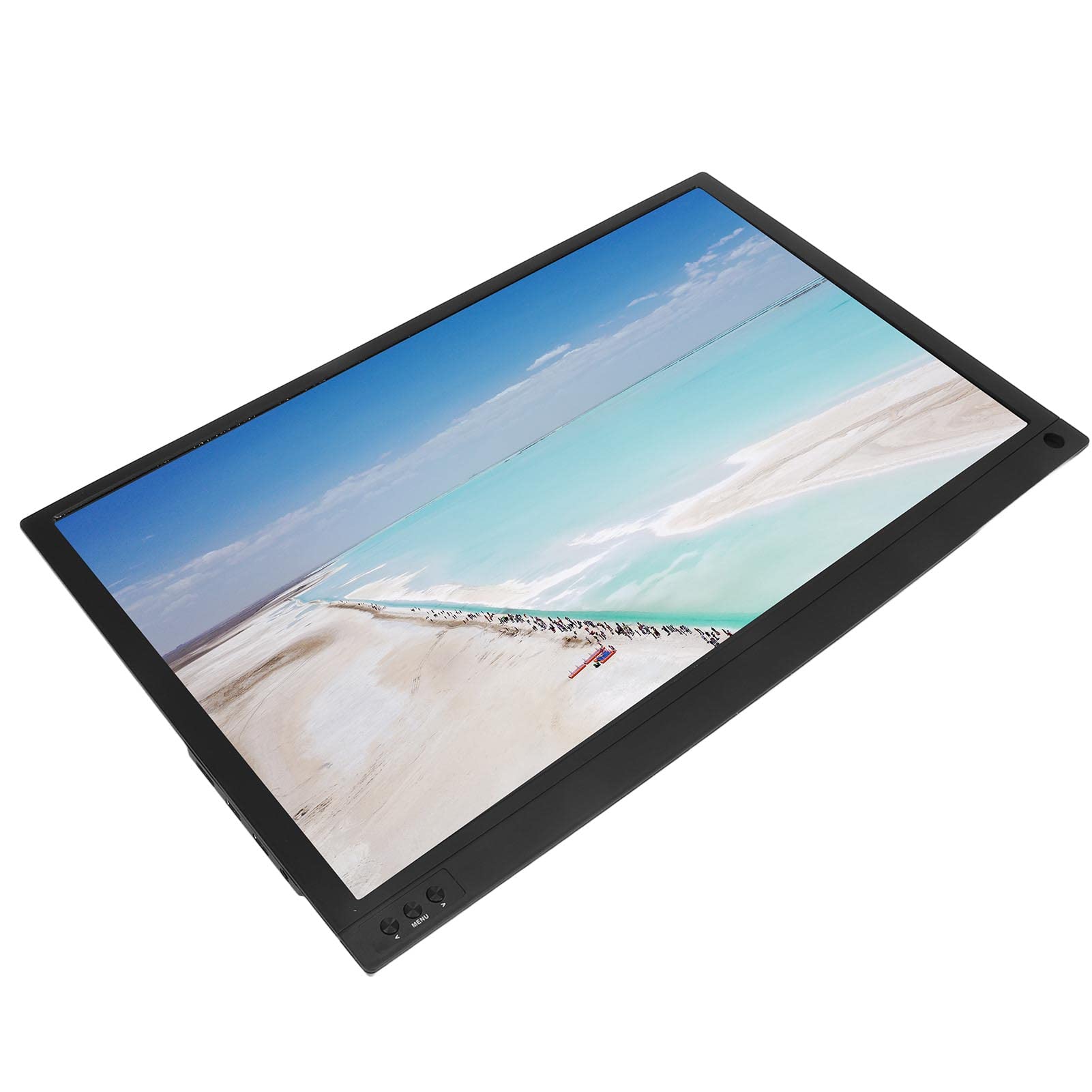 Akozon 15.6 Inch Portable Touchscreen Monitor - Full HD 1920x1080 HDR Display, USB-C HDMI Computer Monitor for Laptop, PC, Mac | Perfect for Business Presentations, Gaming, and Remote Work