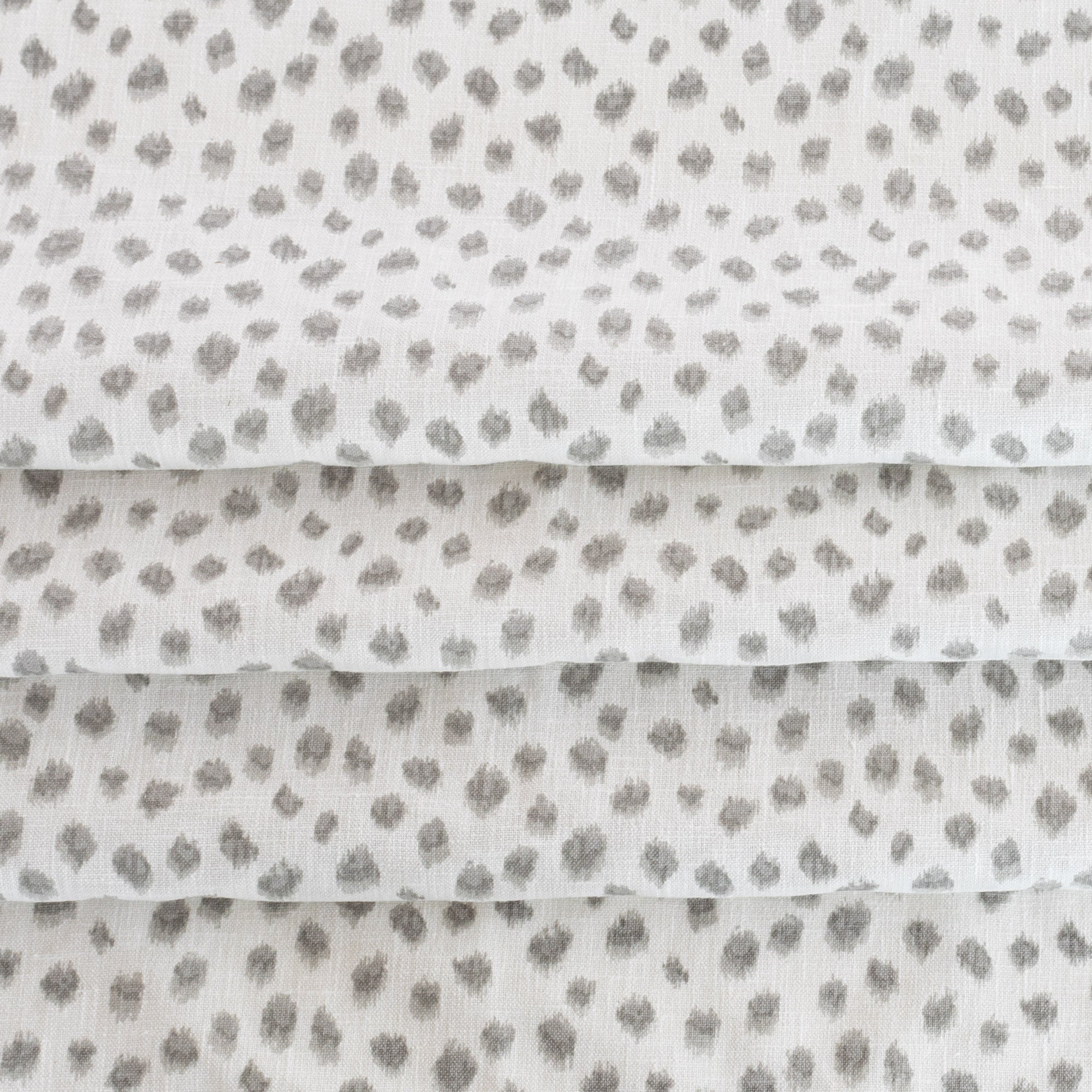 Premium Soft Grey Mara Spot Fabric - Breathable & Durable Textile for DIY Crafts, Upholstery, and Home Decor Projects
