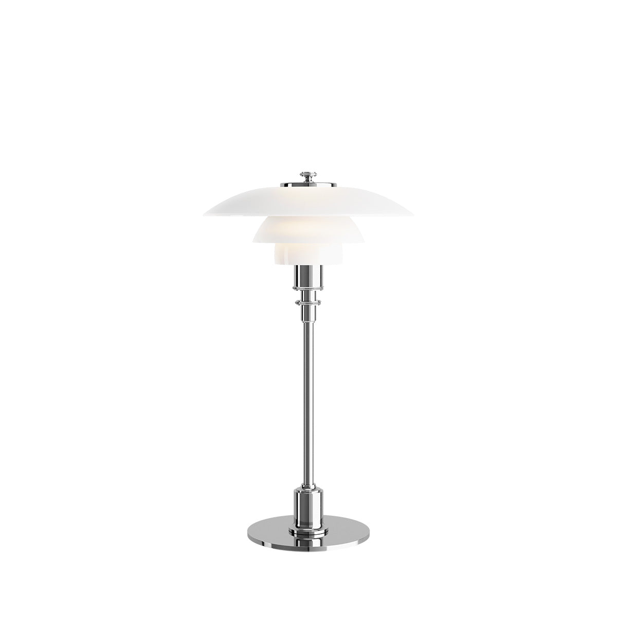 PH 2/1 Table Lamp - Modern Scandinavian Design Desk Lamp for Home Office, Bedroom & Living Room - Perfect for Reading, Working & Creating Cozy Atmosphere