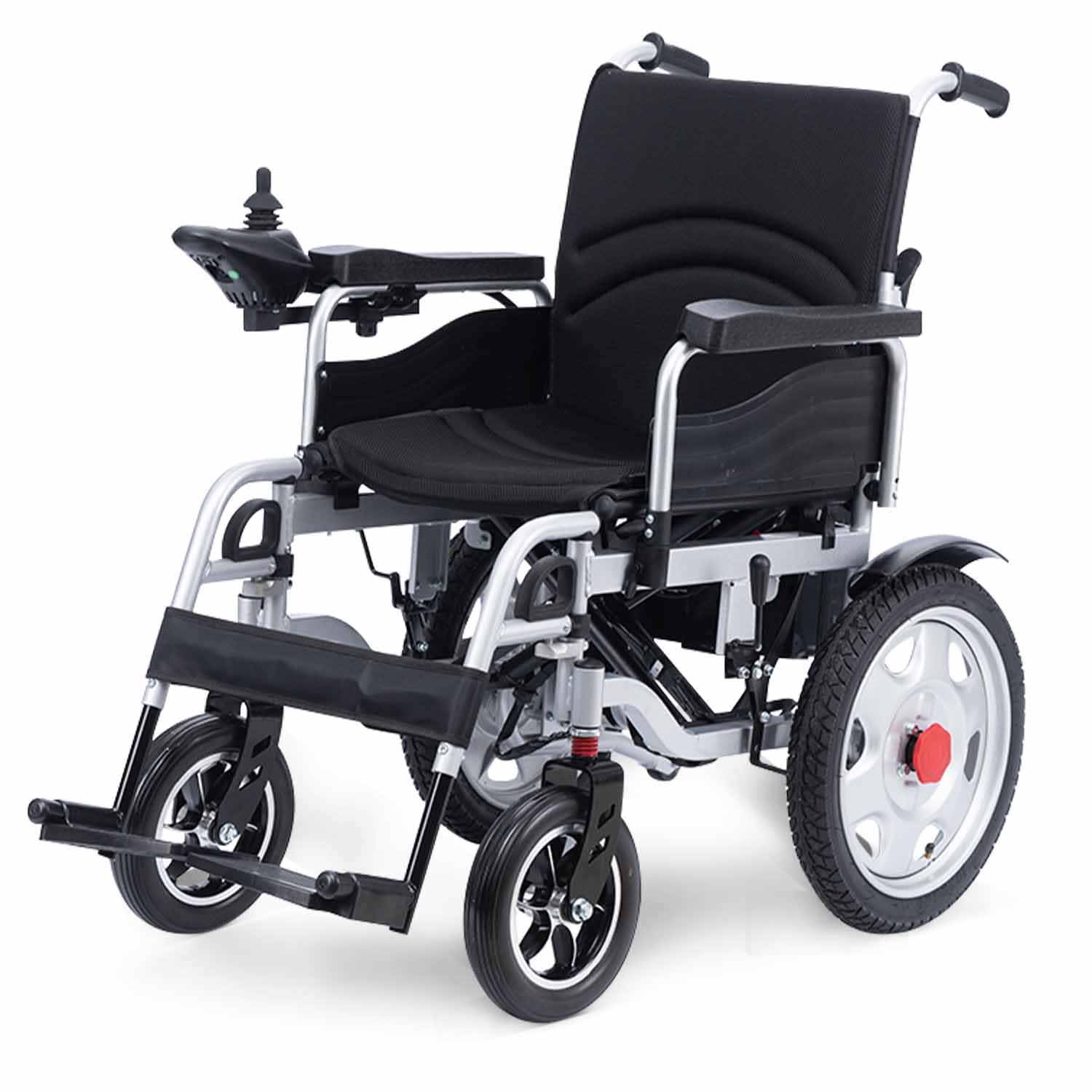 **Foldable All-Terrain Electric Wheelchair for Adults & Seniors - Dual Motor, Lightweight, Portable & Airline Approved - Perfect for Travel, Outdoor Adventures & Daily Mobility**