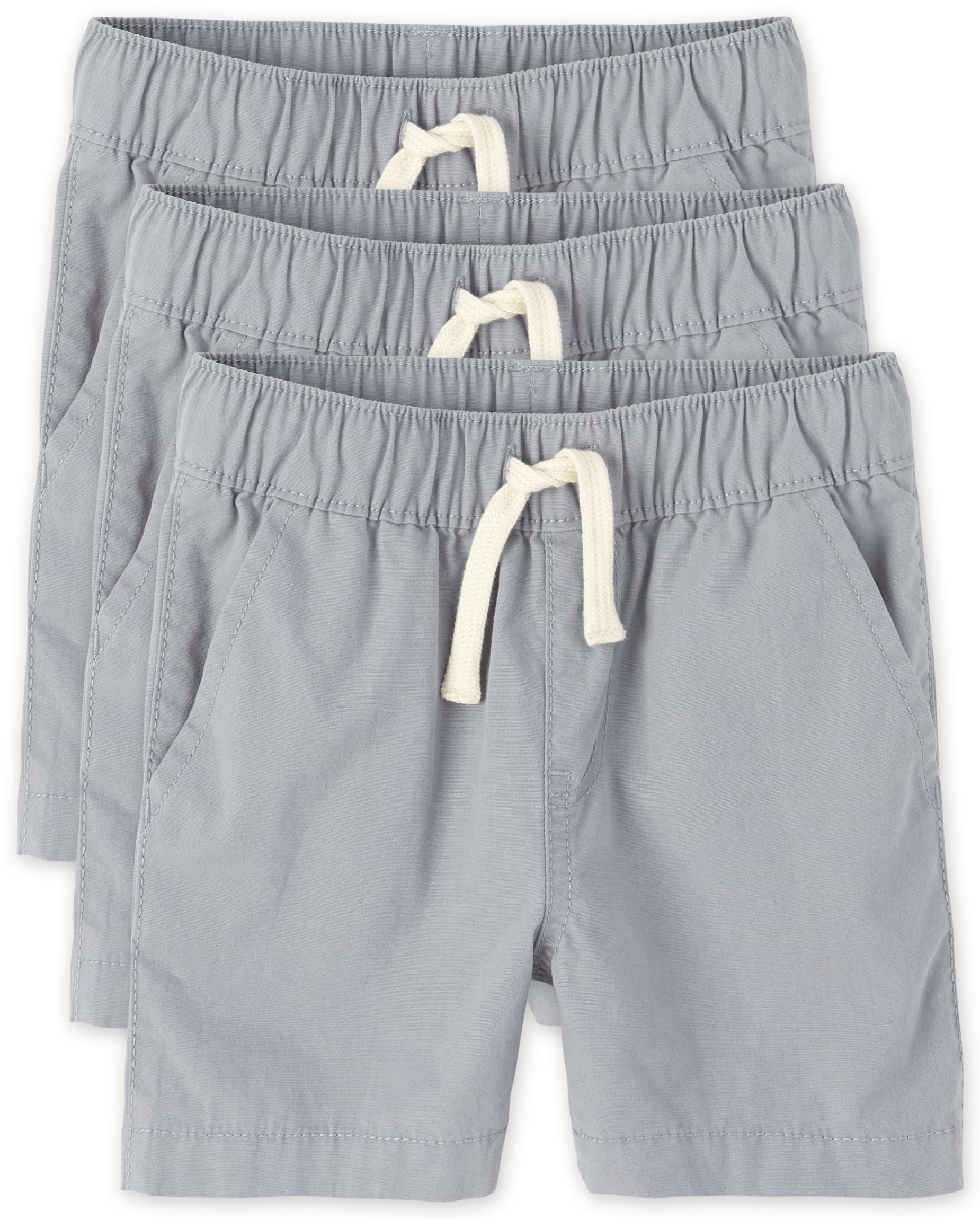Baby Boys Jogger Shorts - Comfortable Pull-On for Play & Outings