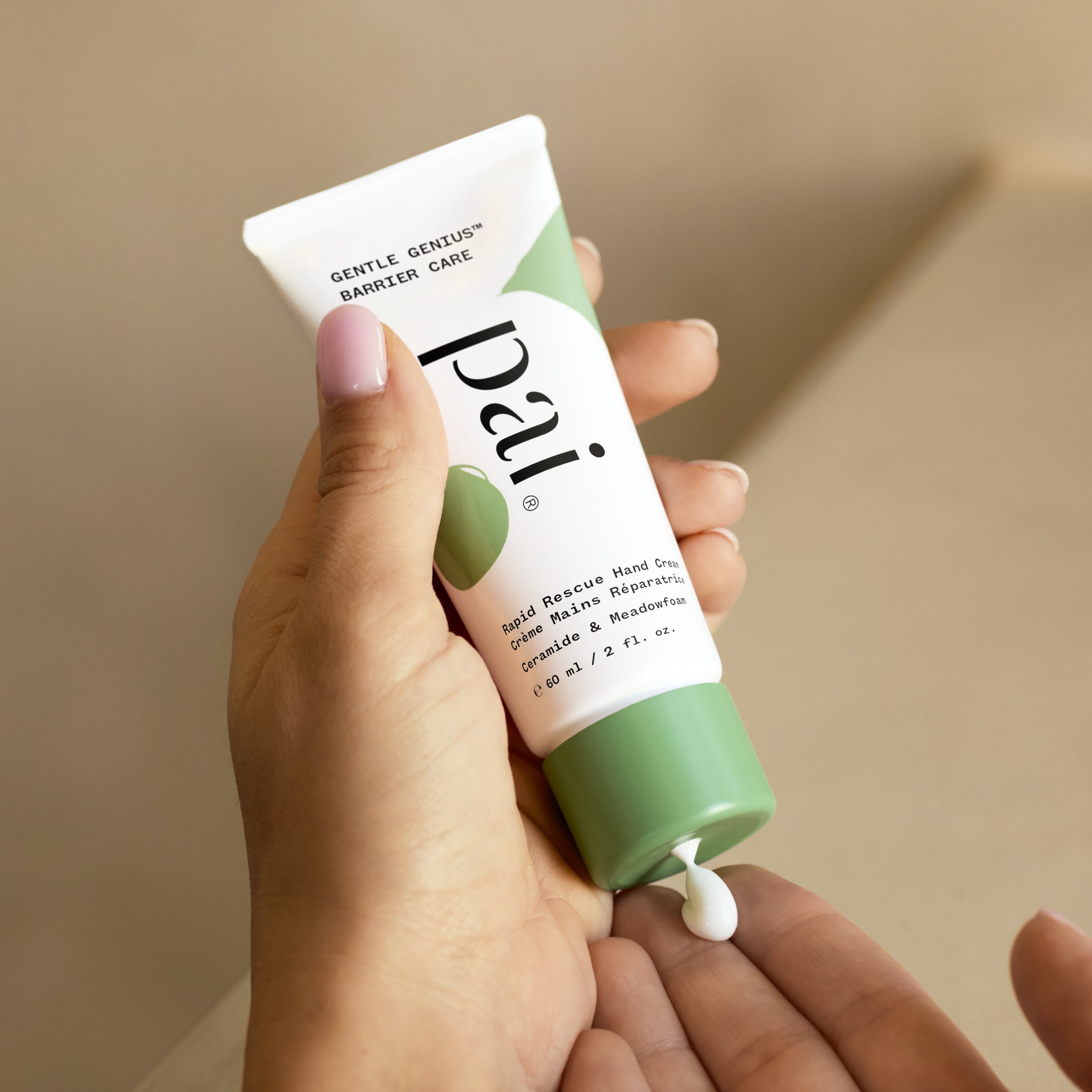 Gentle Genius™ Barrier Care Rapid Rescue Hand Cream - Intense Moisturizing & Repair for Dry, Cracked Hands - Perfect for Winter, Travel & Daily Skincare Routine