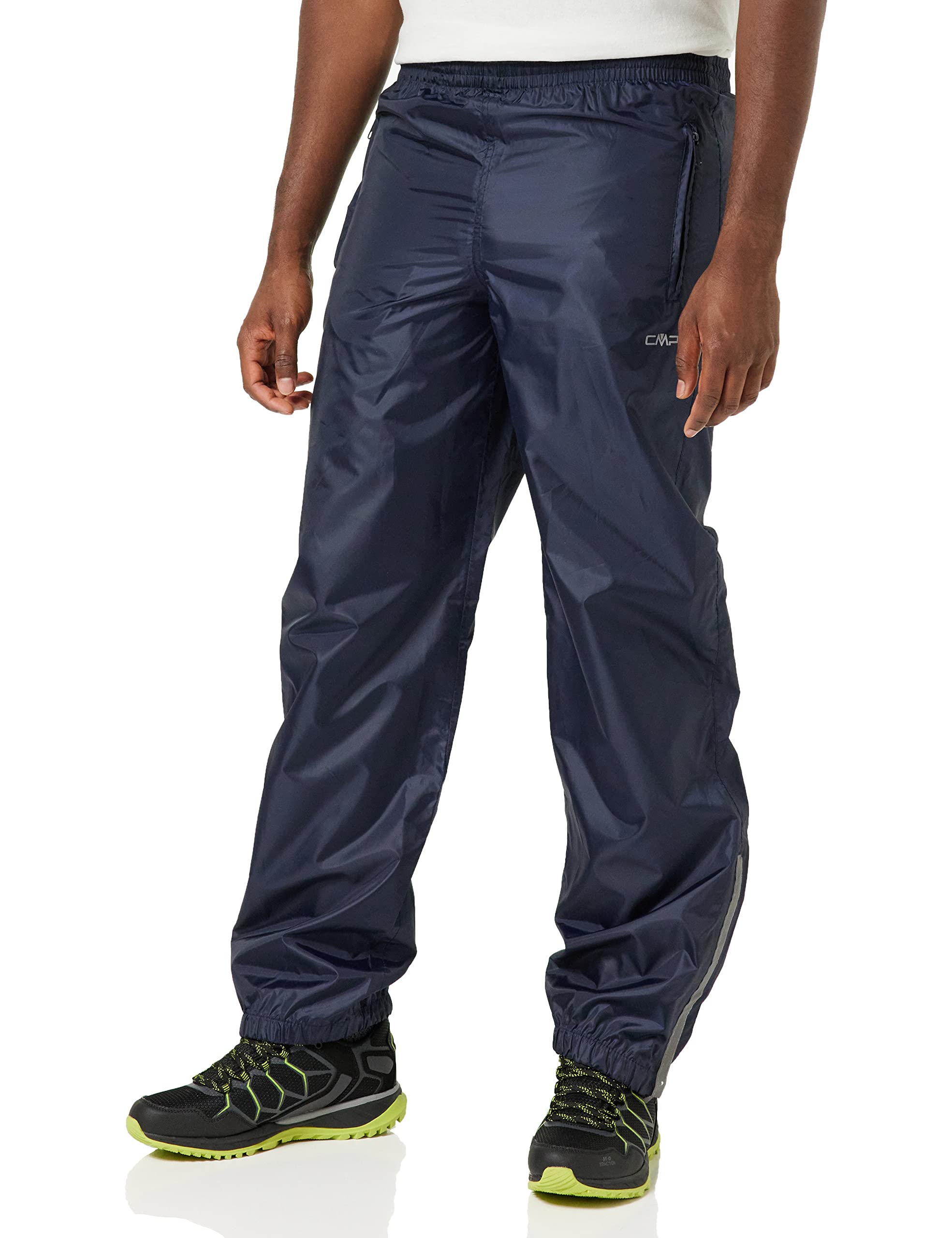 Men's Waterproof Rain Pants - Lightweight & Breathable Outdoor Hiking Gear for Camping, Fishing & Cycling