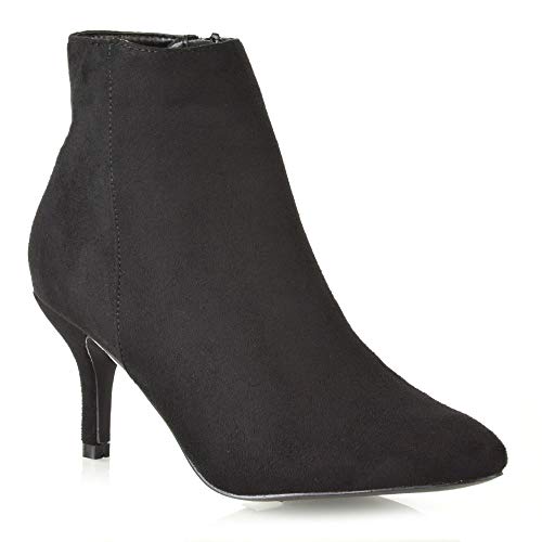 Black Faux Suede