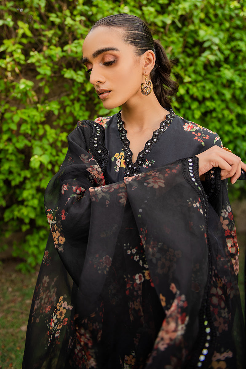 Stylish AQS E DASHT 2PC Set - Women's Elegant Shirt & Dupatta Combo for Parties, Weddings & Special Occasions | Perfect for Festive Wear & Cultural Events