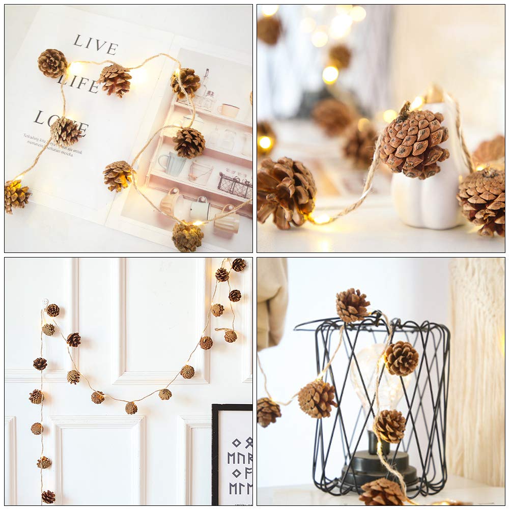 Totority 1 Set Beautiful LED String Lights - Battery-Free Decorative Fairy Lights for Bedroom, Wedding, Party & Outdoor Decor