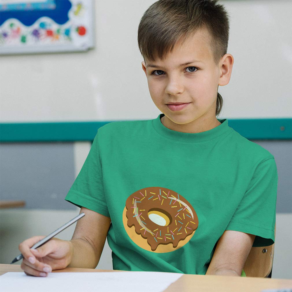 Cute Rascals Toddler T-Shirt with Donut & Chocolate Print - Adorable Dessert-Themed Kids Clothing for Birthday Parties & Family Outings