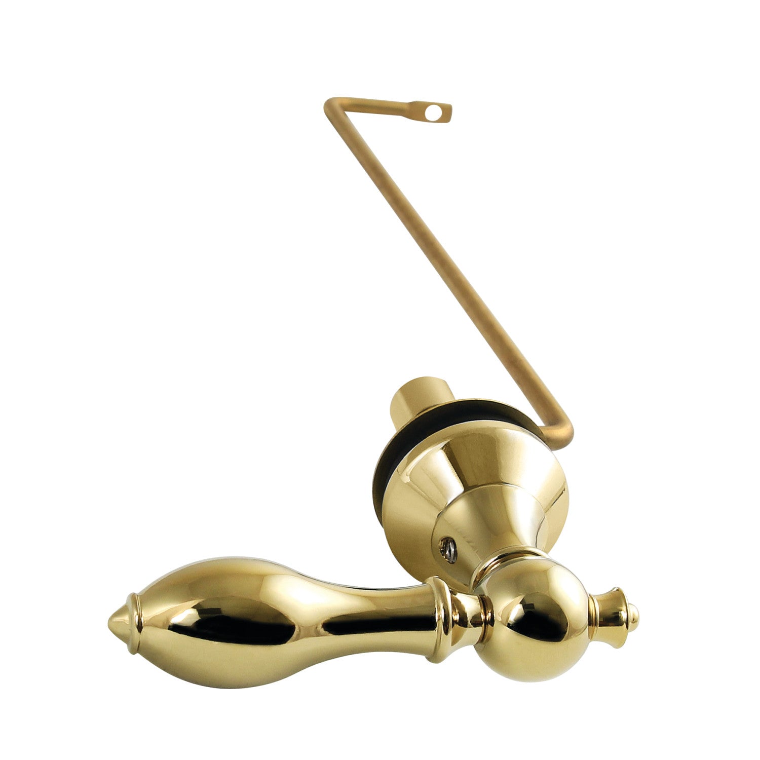 American Classic KTACLS2 Side Mount Toilet Tank Lever in Polished Brass - Durable Bathroom Hardware for Easy Flushing | Perfect for Home Renovation & Commercial Restrooms