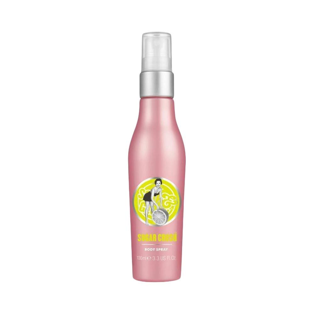 Soap & Glory Sugar Crush Body Spray 100ml - Fresh & Fruity Fragrance for Women, Long-Lasting Hydrating Mist - Perfect for Daily Use, Gym, Work & Date Nights