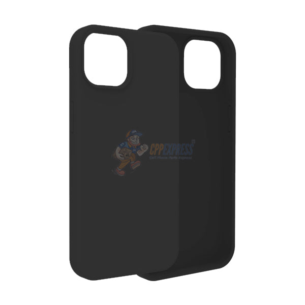 iPhone 15 Plus Case - Slim Soft Silicone Protective Shockproof Cover (Black) | Perfect for Everyday Use, Travel & Outdoor Activities