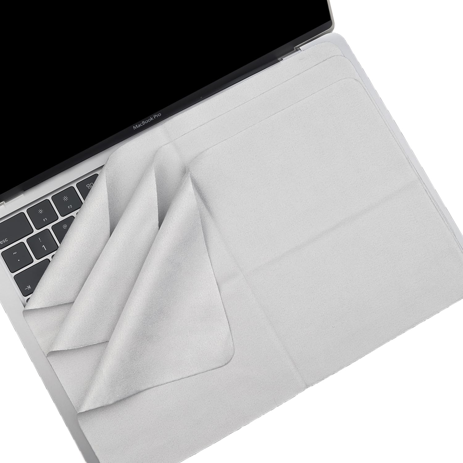 KEANBOLL 3-Pack Premium Microfiber Cleaning Cloth for MacBook Screens & Keyboards - 13