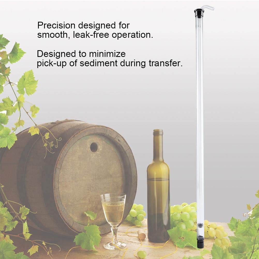 Premium Auto Siphon for Home Brewing - Food-Grade Plastic Racking Cane for Beer, Cider & Carbonated Drinks - Perfect for Fermentation, Bottling & Craft Beverage Making