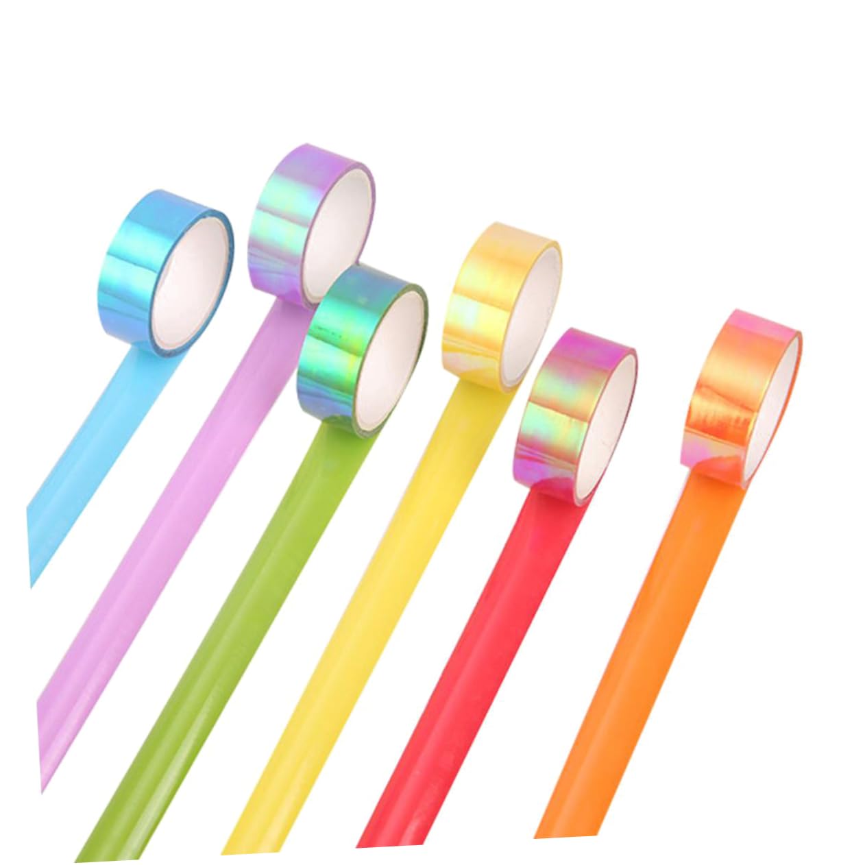 COHEALI 10-Piece DIY Colorful Washi Tape Set for Scrapbooking, Journaling, Planner Decor & Craft Projects - Perfect for Home Office, School Supplies & Gift Wrapping