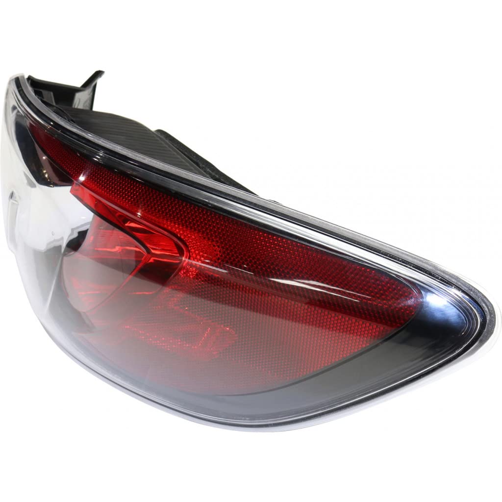 2010-2013 Mazda 3 Sedan Passenger Side Outer Tail Light Assembly - CAPA Certified Replacement for MA2801144/MA2801144C/BBM451150G | Perfect for Night Driving & Car Restoration Projects