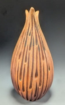 Andy Rogers Ceramics - Handcrafted Bulb Vase #AR04 | Elegant Flower Arrangement for Home Decor, Wedding Centerpieces & Gift Giving